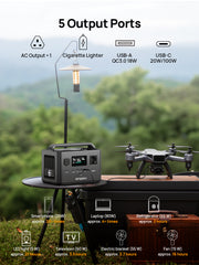 AFERIY P040 Power Station Portatile 400W 256Wh