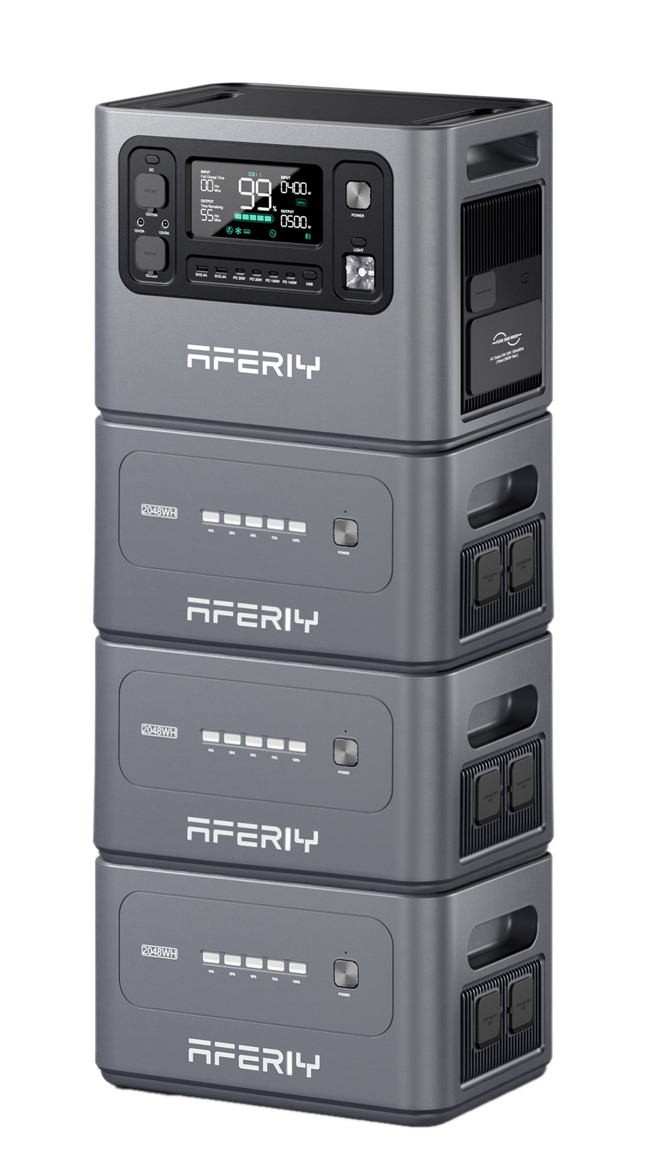 AFERIY P280 Power Station Portatile 2800W 2048Wh-10240Wh