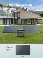 AFERIY AF-SG120 Pannello Solare Rigido da 120W | IP68