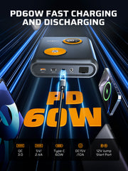 AFERIY GK03 Avviatore Batteria Auto 12V 2000A