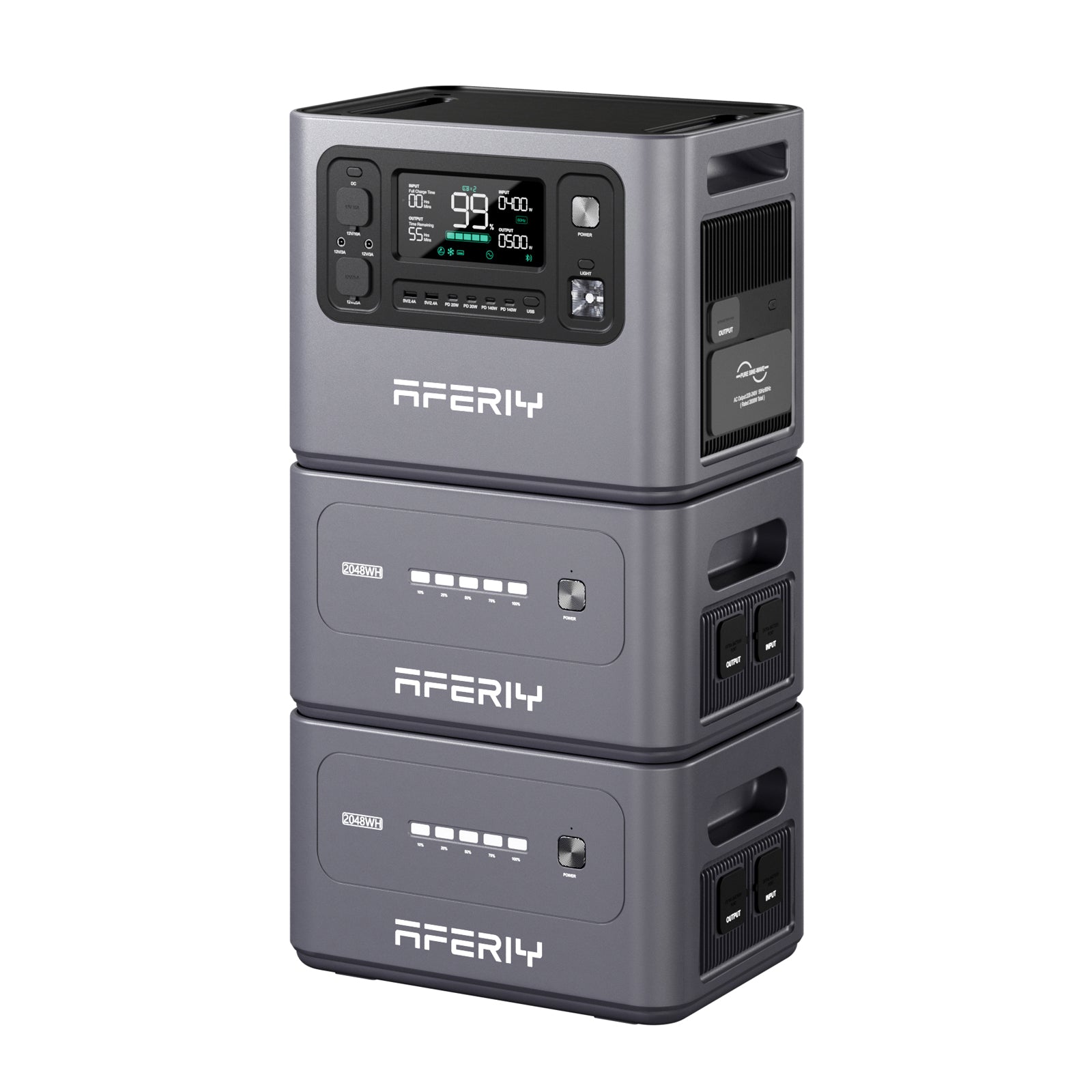 AFERIY P280 Power Station Portatile 2800W 2048Wh-10240Wh