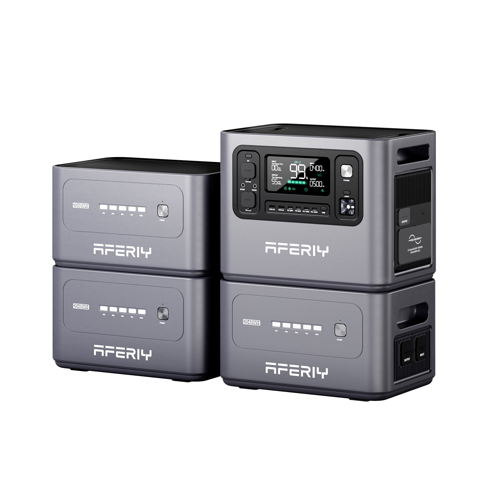 AFERIY P280 Power Station Portatile 2800W 2048Wh-10240Wh