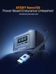 AFERIY Nano100 Power Station Portatile 100W 99.2Wh