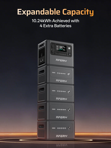 AFERIY P280 Power Station Portatile 2800W 2048Wh-10240Wh