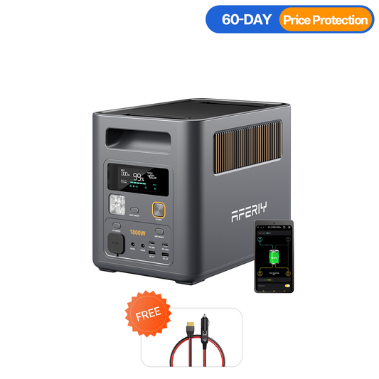 AFERIY Nomad1800 Pro Power Station Portatile | 1800W 1024Wh-5120Wh