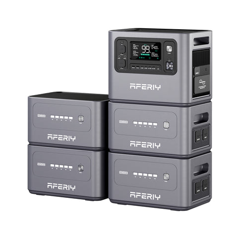 AFERIY P280 Power Station Portatile 2800W 2048Wh-10240Wh
