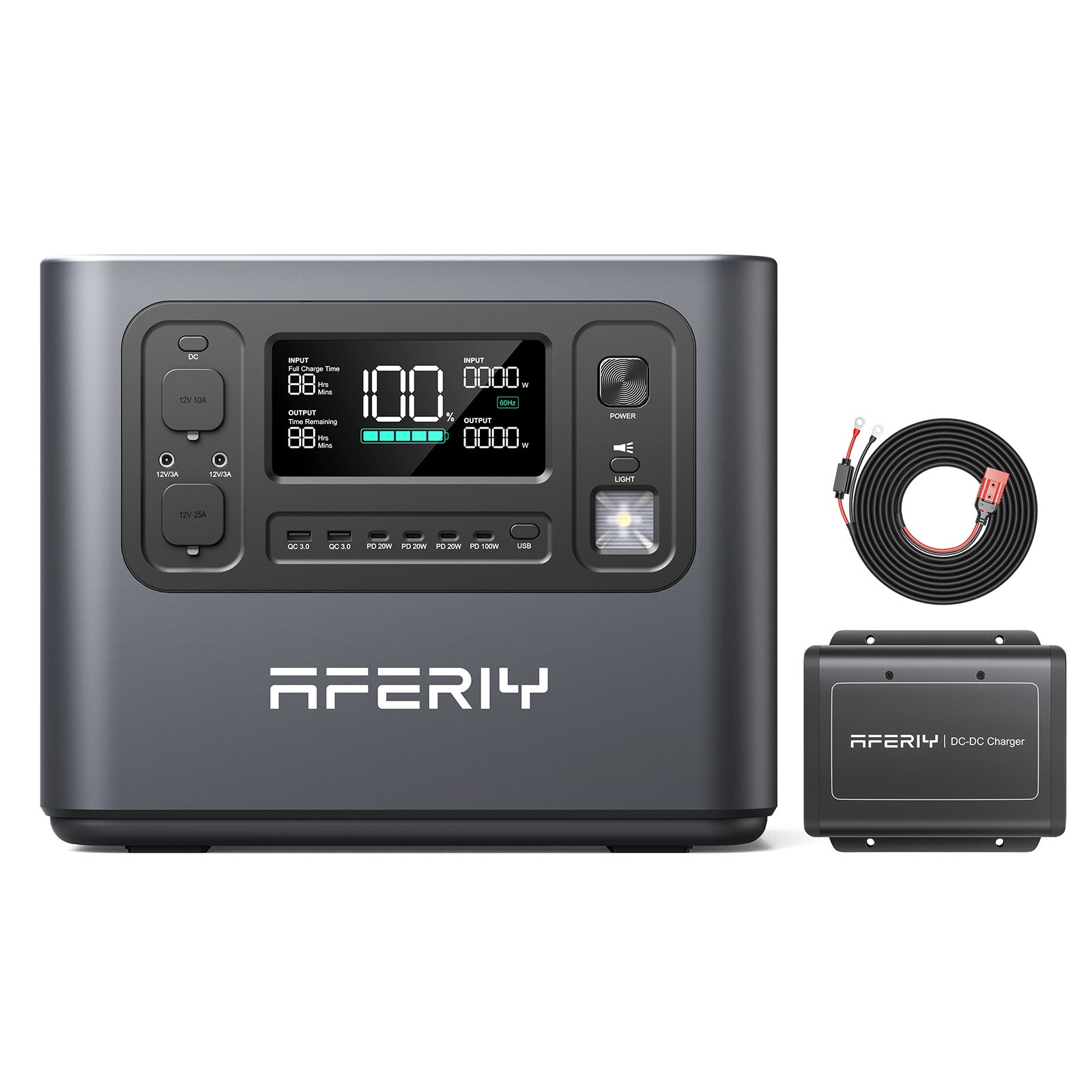 AFERIY P210 Power Station Portatile 2400W 2048Wh
